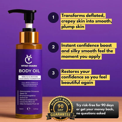Vitae Charm Body Oil For GLP-1 Users